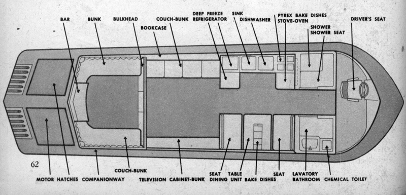 Illustration for article titled This Enormous Car-Boat Probably Needed Oceans of Oil to Run